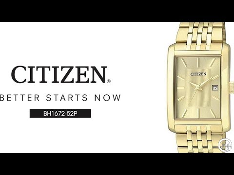 Review những mẫu đồng hồ Citizen nam mặt vuông giá rẻ