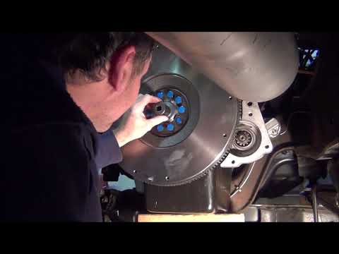 7.3 clutch install.