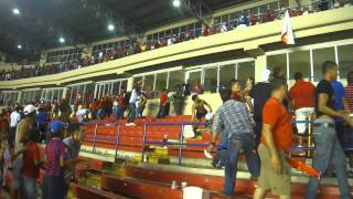 Panama Soccer game, Panama fans turn on each other