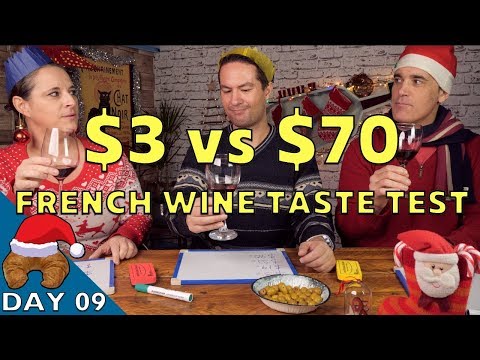 Vinho francês de $ 3 vs. Vinho francês de $ 70 - Você consegue perceber a diferença?