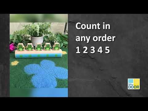 Slide 5 - Five Frogs on a Log (video)