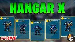 🔴HANGAR X🔴PARTIDAS ONDE SÓ SUA HABILIDADE CONTA! WAR ROBOTS!