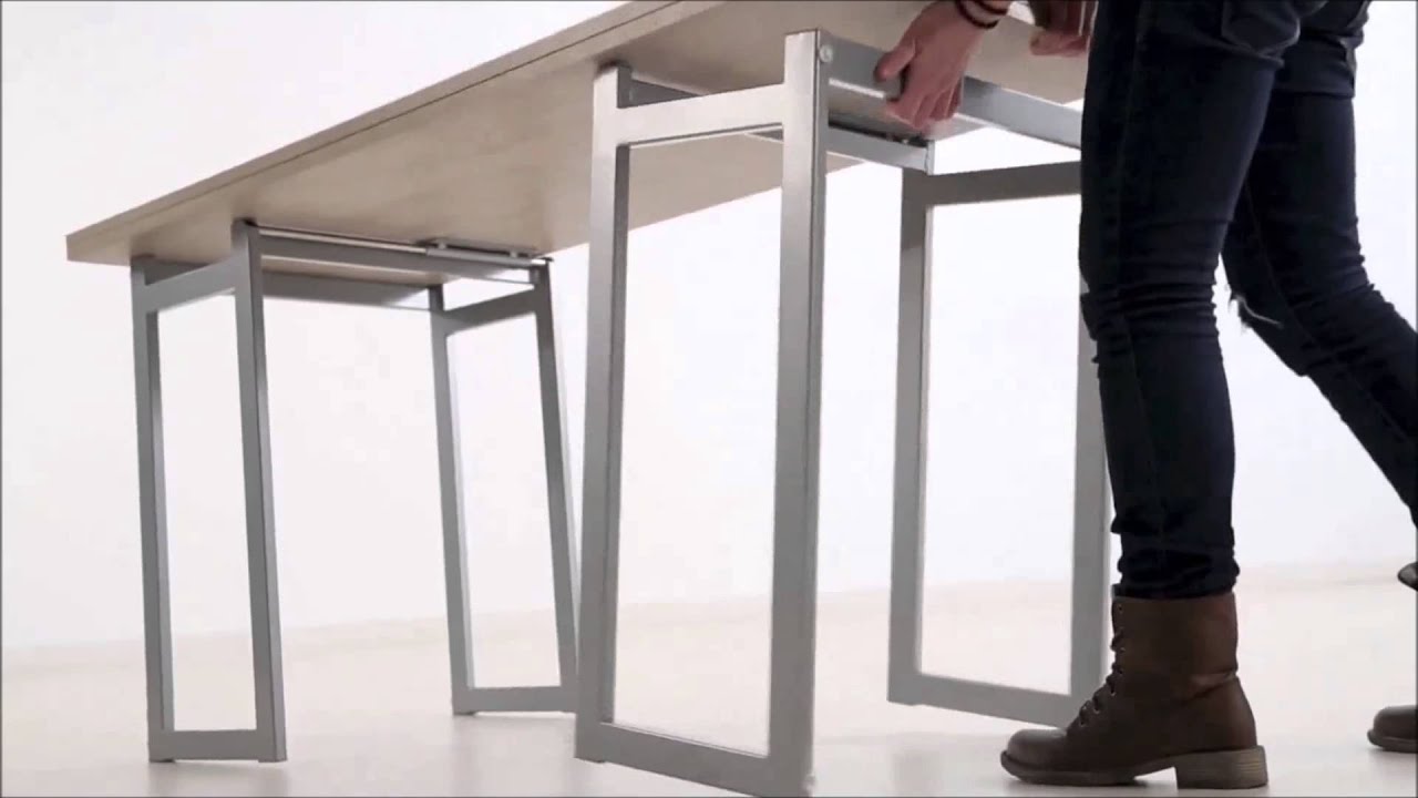 Watch Mesa de centro transformable en mesa de escritorio o de comedor Now Mesa de centro transformable en mesa de escritorio o de comedor