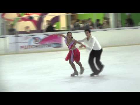 7 S. SFORZA / F. FIORETTI (ITA) - ISU JGP Mexico Cup 2013 Junior Ice Dance Free Dance