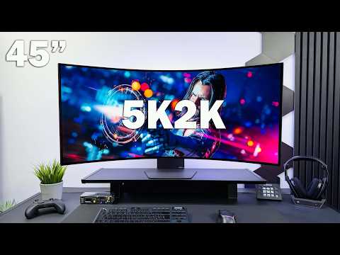NEW LG 5K2K 45-inch Ultrawide 165hz OLED Gaming Monitor GX9 Review (45GX950A)