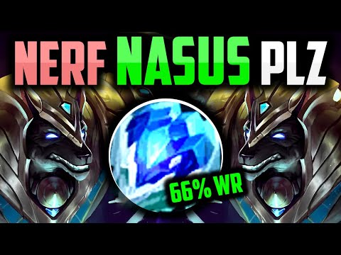 THIS NASUS BUILD IS CRAZY (66% WR BUILD) How to Nasus & CARRY for Beginners - Nasus Guide Season 14