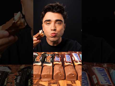 Best Ice Cream Bars ASMR !? Snickers, Twix, Mars!