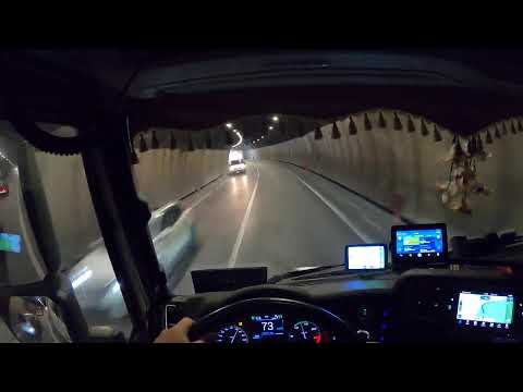 Na żywo z kabiny ciężarówki - Trasa Brescia - Sellero Italia