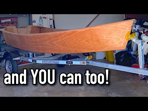 I Built This Wooden Boat in ONE WEEK!