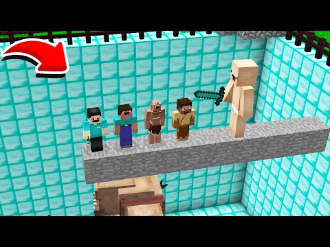 ÖLÜRSEN KORKUNÇ TEPEGÖZ ÇUKURUNA DÜŞERSİN! 😱 - Minecraft