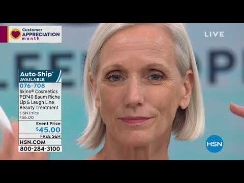 Skinn Cosmetics PEP40 Baum Riche Lip and Laugh Line Beau...