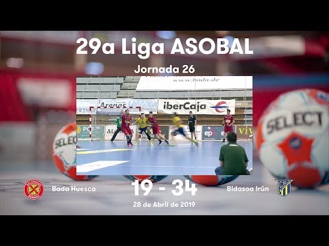 LIGA ASOBAL J26: Bada Huesca - Bidasoa Irún 19-34
