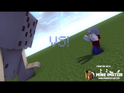 SCP-093 vs. Anomaly 082 (Minecraft Animation)