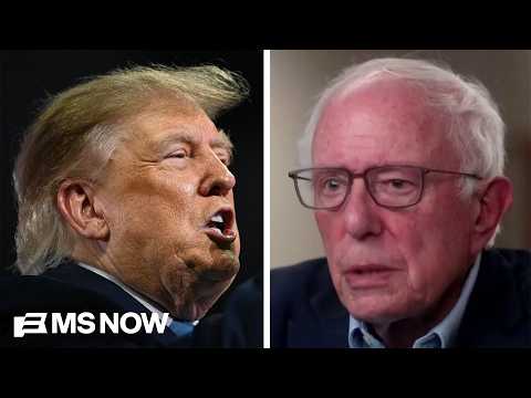 'His administration is blatantly CORRUPT': Bernie Sanders goes after Trump's grifting efforts