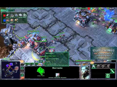Starcraft 2 1v1 :: Gosu(T) vs CellaWerra(Z) by BlitzKrieg