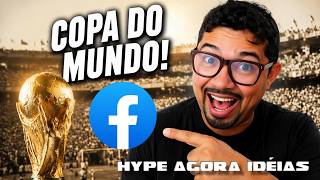 COMO MONETIZAR NO FACEBOOK ? COMECE UM CANAL DO ZERO COM O NICHO FUTEBOL (COPA DO MUNDO)