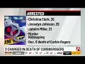 3 Charged In Death Of Corbin Rogers