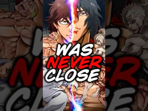 Baki Hanma VS Kengan Ashura Was NEVER Close #baki #bakihanma #shorts #bakimanga #kenganashura #anime