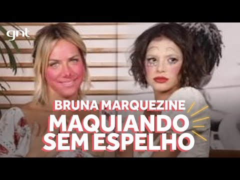 Gio Ewbank e Bruna Marquezine ficam irreconhecíveis no Maquiando Sem Espelho | Amores do GIOH no GNT