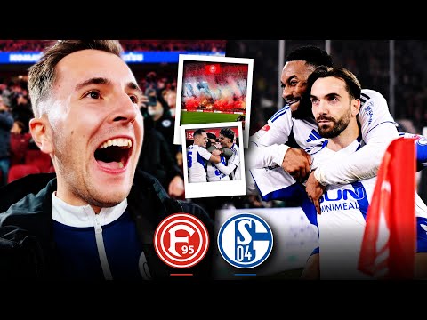 DÜSSELDORF vs SCHALKE Stadion Vlog 🔥 Auswärtssieg & Invasion – 20.000 Schalker erobern Düsseldorf!