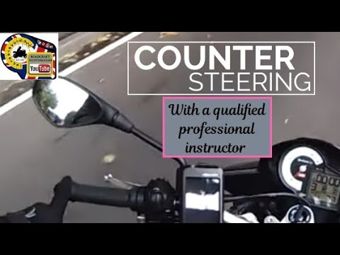 Countersteering: how to counter steer: Riding tips