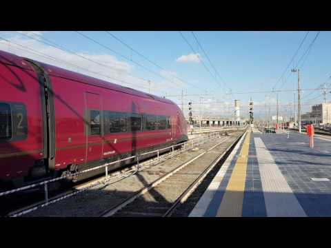 AGV 575 IN PARTENZA DA ROMA TERMINI