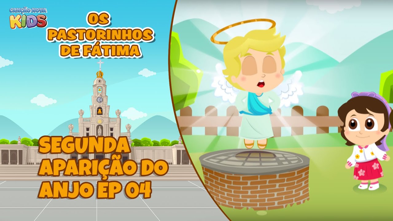 Desenho animado - Os Pastorinhos de Fátima:  Segunda Aparição do anjo - Ep. 04
