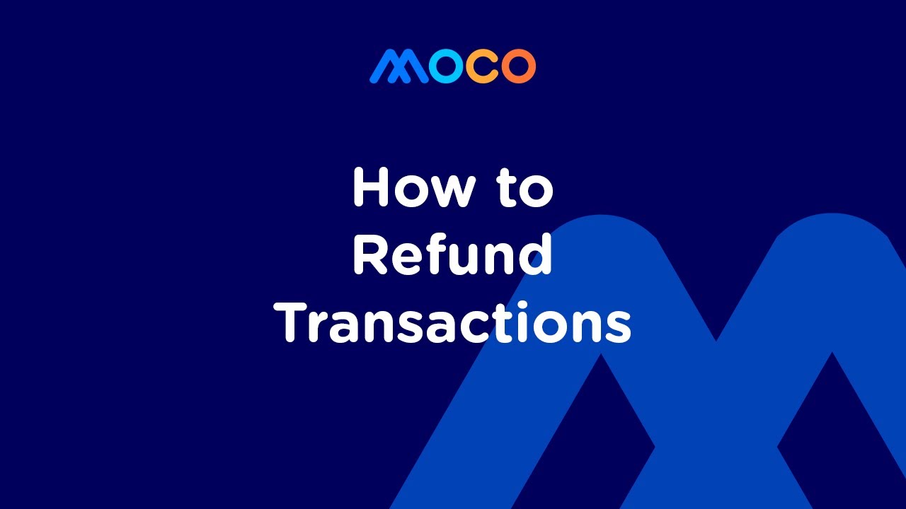 How to Refund Transaction in the Merchant Portal System?