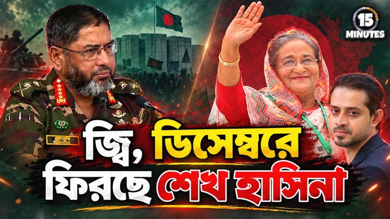 হাসিনাকে ফেরাতে গোপন পরিকল্পণা ওয়াকারের #elias_hossain