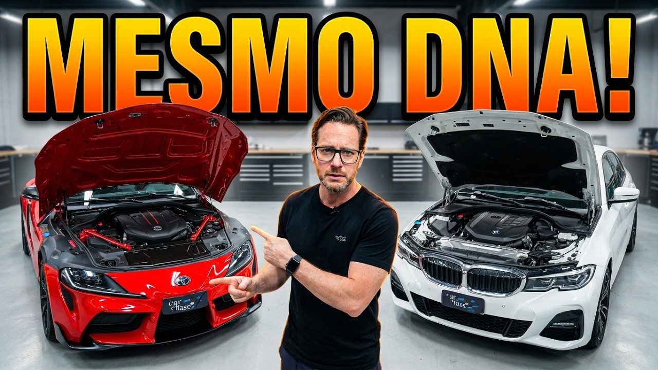 IGUAIS MAS COMPLETAMENTE DIFERENTES: bmw ou toyota?!