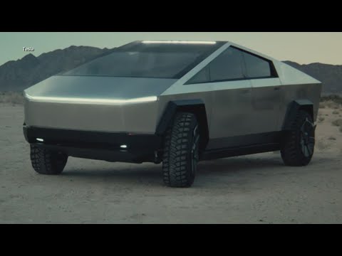 Tesla's electric Cybertruck has rolled off the assembly line