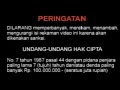 WB Warner Bros Home Entertainment Dvd FBI Warnings In Different Languages And Copyright End Credits
