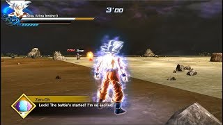 Goku MUI vs Jiren(Tournament of Power Stage) DLC 8 Gameplay - Dragon Ball Xenoverse 2
