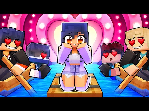 ONE GIRL on a YANDERE ONLY Raft!