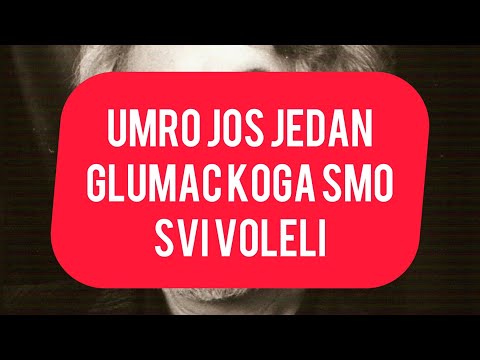 Tragedija u Srbiji! UMRO nas poznati glumac koga smo svi voleli! Napustila nas jos jedna legenda!