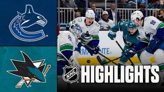 Canucks vs. Sharks | NHL Highlights | April 11, 2026