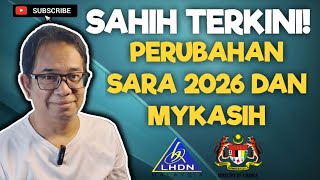 Download lagu TERKINI! PERUBAHAN SARA BULANAN 2026 DAN MYKASIH. mp3