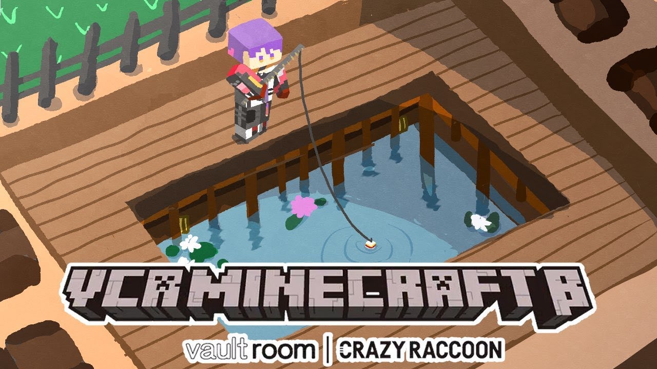 【VCR Minecraft β】釣ってダンジョン、釣ってダンジョン！！#2【渡会雲雀/にじさんじ】