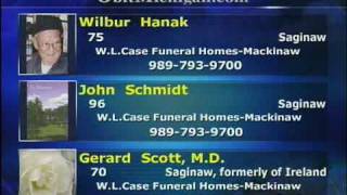 WNEM Death Notices With Photos