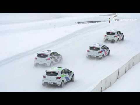 RX Academy on Ice round 4 at Gol in Norway