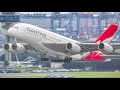 20 MINUTES of HEAVY TAKEOFFS and LANDINGS at SYDNEY AIRPORT Australia [SYD/YSSY]