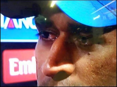 Dhoni Emotional Moment #Respect ICC WORLDCUP 2015 India Vs Australia