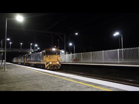 8117 / AN1 lead Pacific National train 4132 - 25/4/16