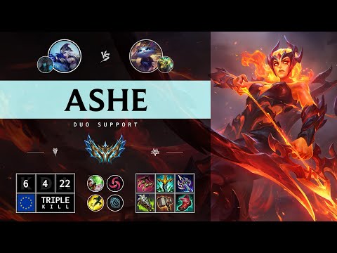Ashe Support vs Yuumi - EUW Challenger Patch 14.12