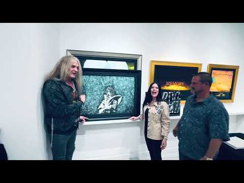 Sebastian Bach Art Show Hollywood Florida