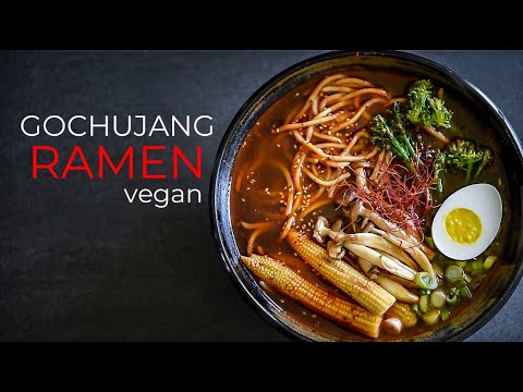 Gochujang Vegan Ramen Recipe