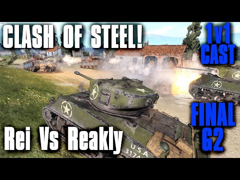 Rei(WEHR) vs Reakly(US) G2 - FINALS - CoH3 1v1 Tournament