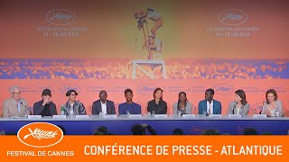 ATLANTIQUE  Confrence de presse  Cannes 2  VF