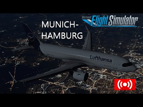 MFS2020 Munich to Hamburg LH2072 A320Neo VATSIM Event