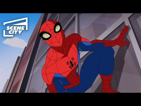 Spider Man Saves Norman Osborn From the Vulture | Spectacular Spider-Man (2008)